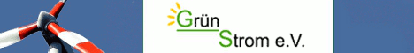 Steigen Sie um auf erneuerbare Energien. Gr&uuml;nStrom e.V. 
