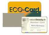 ECO-Card, GreenCard, naturalbeauty Member-Card