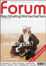 FORUM Nachhaltig Wirtschaften 03/08 Cover