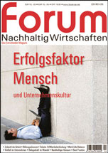 FORUM Nachhaltig Wirtschaften - Mobil in die Zukunft